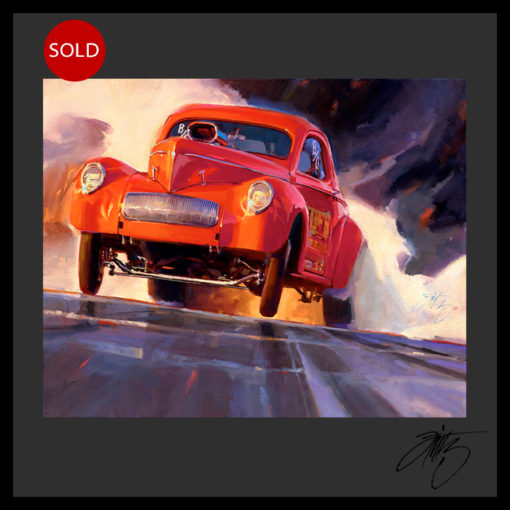 Tom Fritz Artist Harley Davidson Art Prints Motorcycle Art Prints Hot Rod Art Prints