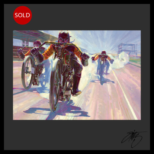 Tom Fritz Artist Harley Davidson Art Prints Motorcycle Art Prints Hot Rod Art Prints