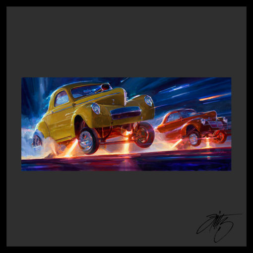 Tom Fritz Artist Harley Davidson Art Prints Motorcycle Art Prints Hot Rod Art Prints