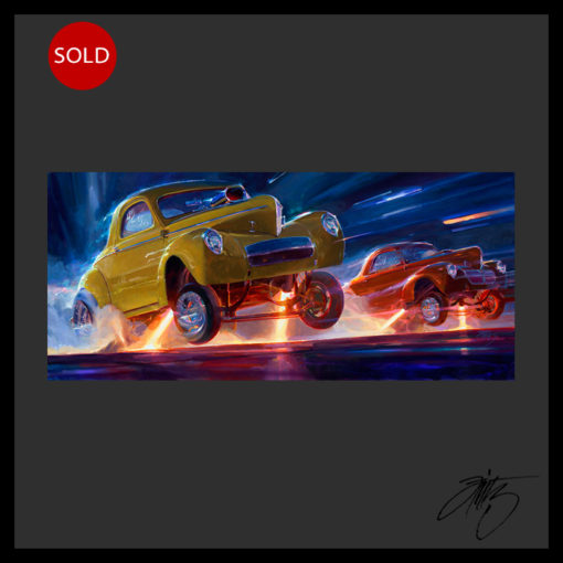 Tom Fritz Artist Harley Davidson Art Prints Motorcycle Art Prints Hot Rod Art Prints