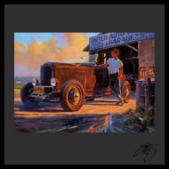 Tom Fritz Artist Harley Davidson Art Prints Motorcycle Art Prints Hot Rod Art Prints