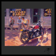 Tom Fritz Artist Harley Davidson Art Prints Motorcycle Art Prints Hot Rod Art Prints