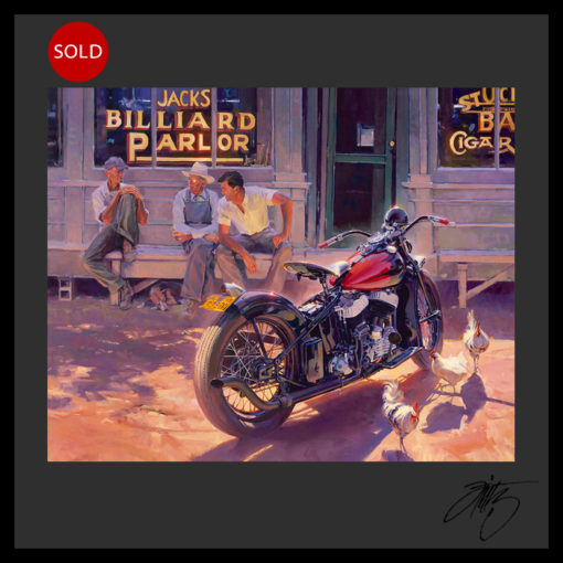 Tom Fritz Artist Harley Davidson Art Prints Motorcycle Art Prints Hot Rod Art Prints