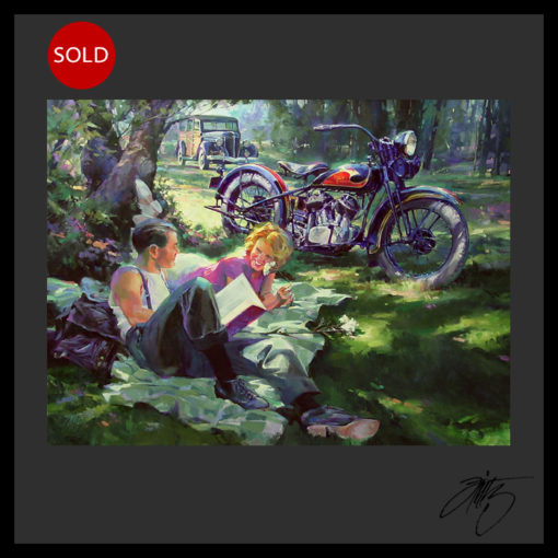 Tom Fritz Artist Harley Davidson Art Prints Motorcycle Art Prints Hot Rod Art Prints