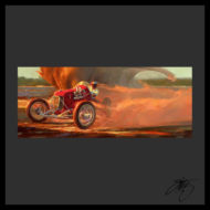 Tom Fritz Artist Harley Davidson Art Prints Motorcycle Art Prints Hot Rod Art Prints