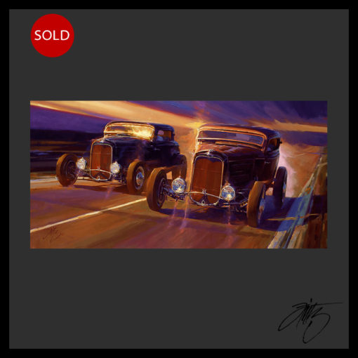 Tom Fritz Artist Harley Davidson Art Prints Motorcycle Art Prints Hot Rod Art Prints