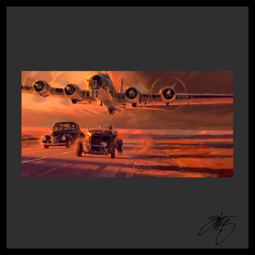 Tom Fritz Artist Harley Davidson Art Prints Motorcycle Art Prints Hot Rod Art Prints