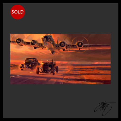 Tom Fritz Artist Harley Davidson Art Prints Motorcycle Art Prints Hot Rod Art Prints