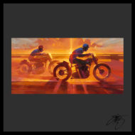 Tom Fritz Artist Harley Davidson Art Prints Motorcycle Art Prints Hot Rod Art Prints