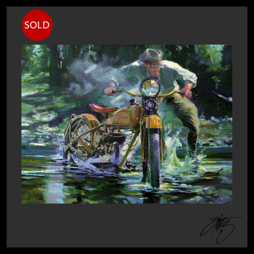 Tom Fritz Artist Harley Davidson Art Prints Motorcycle Art Prints Hot Rod Art Prints