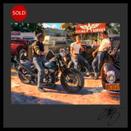 Tom Fritz Artist Harley Davidson Art Prints Motorcycle Art Prints Hot Rod Art Prints