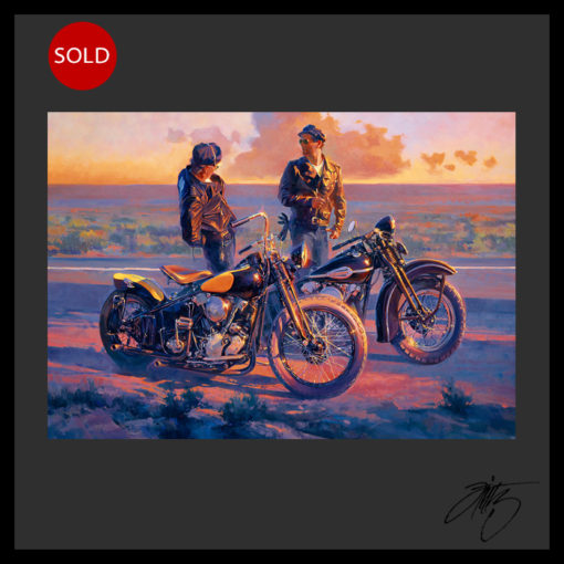 Tom Fritz Artist Harley Davidson Art Prints Motorcycle Art Prints Hot Rod Art Prints