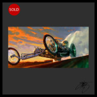 Tom Fritz Artist Harley Davidson Art Prints Motorcycle Art Prints Hot Rod Art Prints