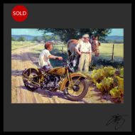 Tom Fritz Artist Harley Davidson Art Prints Motorcycle Art Prints Hot Rod Art Prints