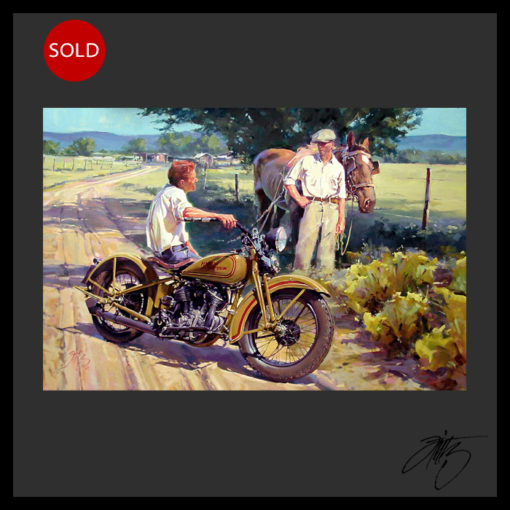 Tom Fritz Artist Harley Davidson Art Prints Motorcycle Art Prints Hot Rod Art Prints