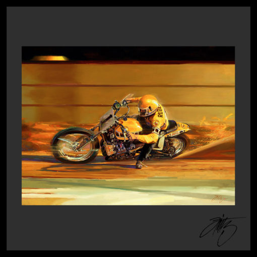 Tom Fritz Artist Harley Davidson Art Prints Motorcycle Art Prints Hot Rod Art Prints