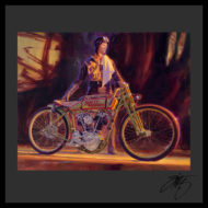 Tom Fritz Artist Harley Davidson Art Prints Motorcycle Art Prints Hot Rod Art Prints