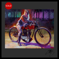 Tom Fritz Artist Harley Davidson Art Prints Motorcycle Art Prints Hot Rod Art Prints