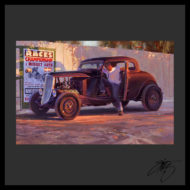 Tom Fritz Artist Harley Davidson Art Prints Motorcycle Art Prints Hot Rod Art Prints