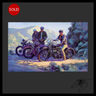 Tom Fritz Artist Harley Davidson Art Prints Motorcycle Art Prints Hot Rod Art Prints