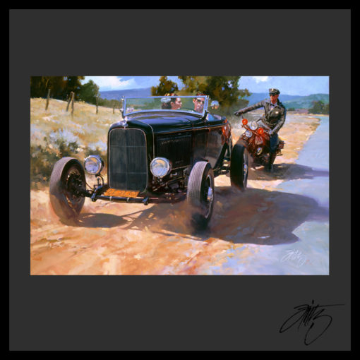 Tom Fritz Artist Harley Davidson Art Prints Motorcycle Art Prints Hot Rod Art Prints