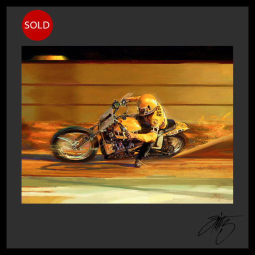 Tom Fritz Artist Harley Davidson Art Prints Motorcycle Art Prints Hot Rod Art Prints