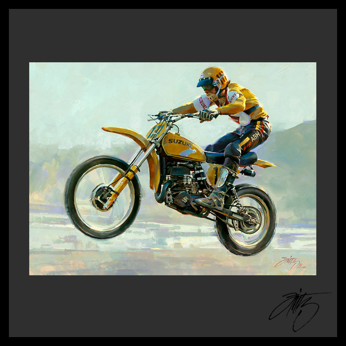Motorcycle Paintings Tom Fritz Art